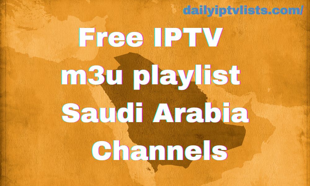 Saudi Arabia m3u playlist